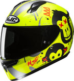 Casque Intégral Pour Moto Hjc C10 Advanced Polycarbonate Composite Mc3Hsf Geti Taille 04 Xxxs