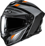 Casque Intégral Pour Moto Hjc C71 Advanced Polycarbonate Mc4 Faber Taille 06 Xs