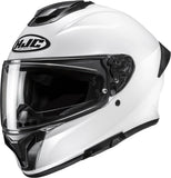 Casque Intégral Pour Moto Hjc C71 Advanced Polycarbonate Blanc Perlé Taille 06 Xs