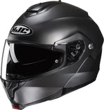 Casque Modulable Pour Moto Hjc C91N Advanced Polycarbonate Composite Titane Semi-Mat Taille 11 Xxl