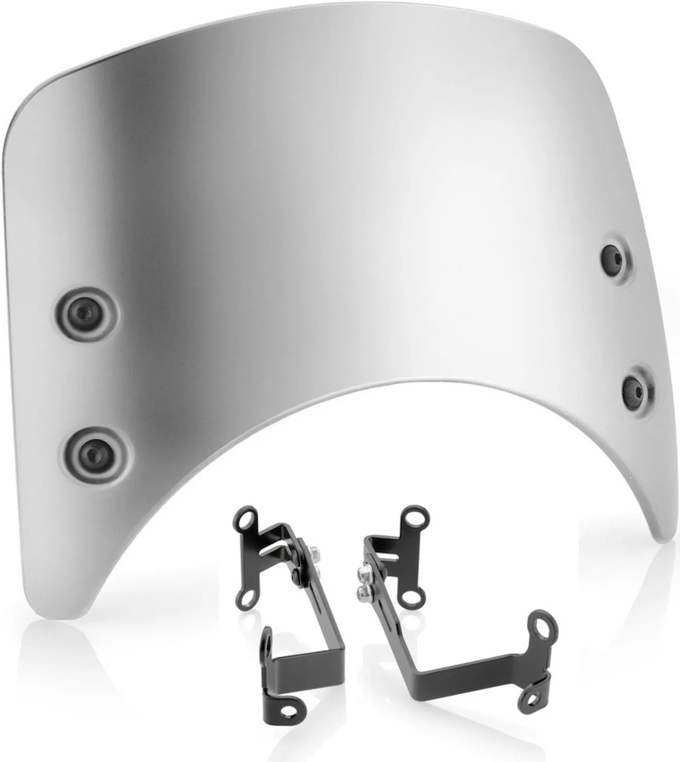 Aluminium Saute-Vent Court - Rizoma Compatible Avec Bmw R Nine T 1200 (2014-2020)