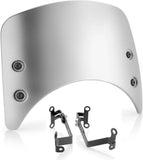 Aluminium Saute-Vent Court - Rizoma Compatible Avec Bmw R Nine T 1200 (2014-2020)