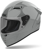 Casque Intégral Pour Moto Airoh Connor - Cn98 Thermoplastic Hrt Gris Ciment Gloss Color Taille Xxl