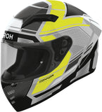 Casque Intégral Pour Moto Airoh Connor - Cne31 Thermoplastic Hrt Jaune Gloss Ego Taille S