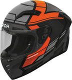 Casque Intégral Pour Moto Airoh Connor - Cne32 Thermoplastic Hrt Orange Mat Ego Taille L