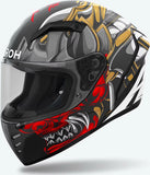 Casque Intégral Pour Moto Airoh Connor - Cns17 Thermoplastic Hrt Mat Samurai Taille Xl