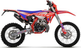 Système D'Échappement Complet Sans Catalyseur Et Homologué Au Niveau Sonore Sonic Aluminium Noir Embout Carby - Giannelli Compatible Avec Beta Rr 50 Enduro (2021-2023)