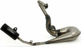 Système D'Échappement Complet Sans Catalyseur Et Homologué Au Niveau Sonore - Giannelli Compatible Avec Piaggio Vespa 50 Pk