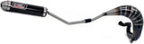 Système D'Échappement Complet Sans Catalyseur Et Homologué Au Niveau Sonore Enduro 2T Carbon - Giannelli Compatible Avec Derbi Senda 50 R Xrace - Xtreme (2009-2015)