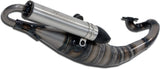 Système D'Échappement Complet Sans Catalyseur Et Homologué Au Niveau Sonore Rekord - Giannelli Compatible Avec Mbk Booster - R (1992-2006)