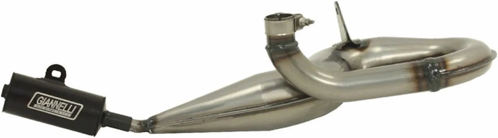 Système D'Échappement Complet Non Catalysé Et Sans Homologation Acoustique - Giannelli Compatible Avec Lml Star 125 2T
