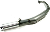 Système D'Échappement Complet Non Catalysé Et Sans Homologation Acoustique - Giannelli Compatible Avec Honda Nsr 50 (1989-2001)