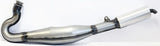 Système D'Échappement Complet Non Catalysé Et Sans Homologation Acoustique - Giannelli Compatible Avec Yamaha Tzr 125 (1982-1989)