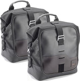 Sacoches Cavalières Corium Noir 32 Lt Corium Nylon - Givi Compatible Avec Aprilia Rs 660 (2021-2024)
