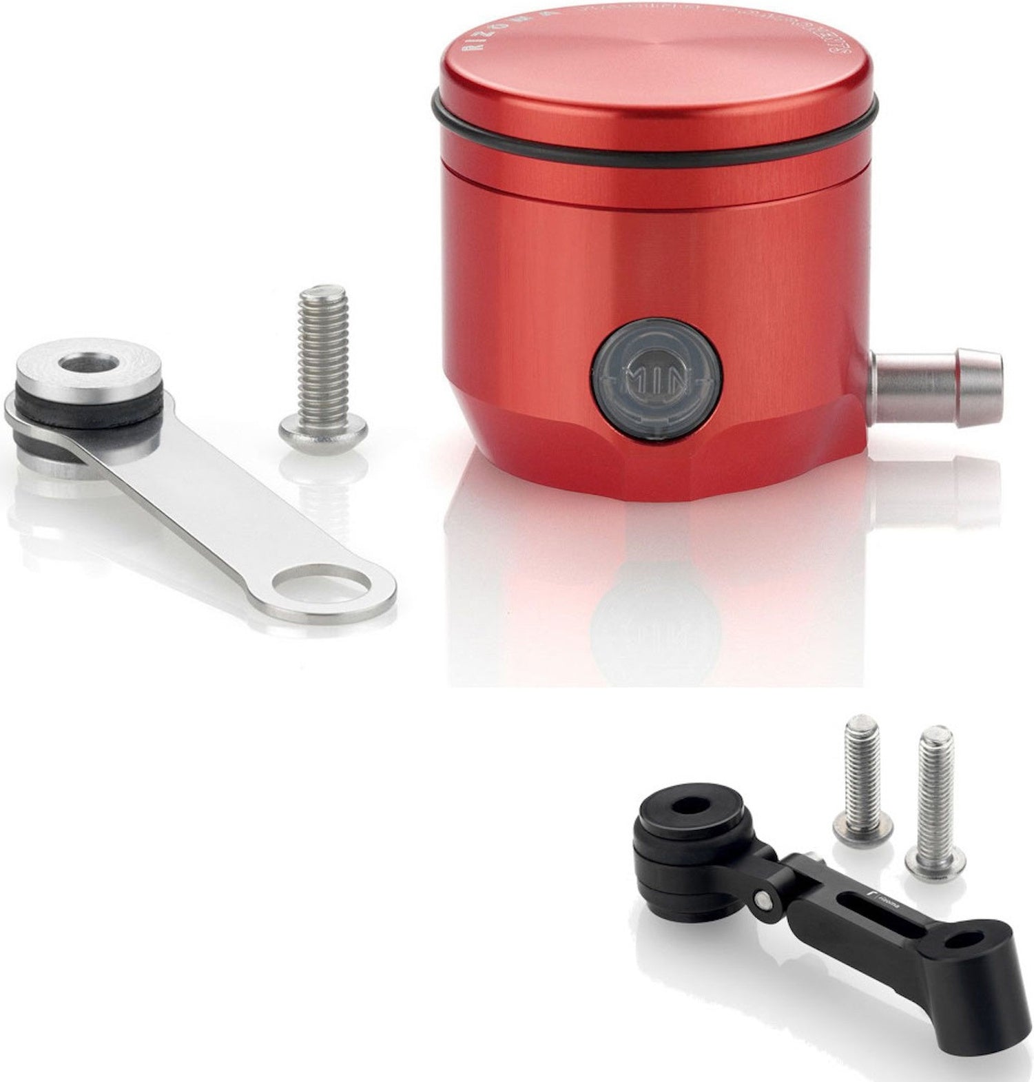 Front Brake Fluid Reservoir 25Cm3 - Rizoma Compatible With Triumph Speed Triple 1050 (2008-2013)