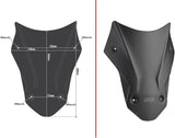 Bulle Basse Sportive Noir Mat - Givi Compatible Avec Honda Crf 1000 L Africa Twin (2016-2017)