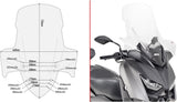 Pare-Brise Incolore - Givi Compatible Avec Yamaha X-Max 125 (2018-2022)