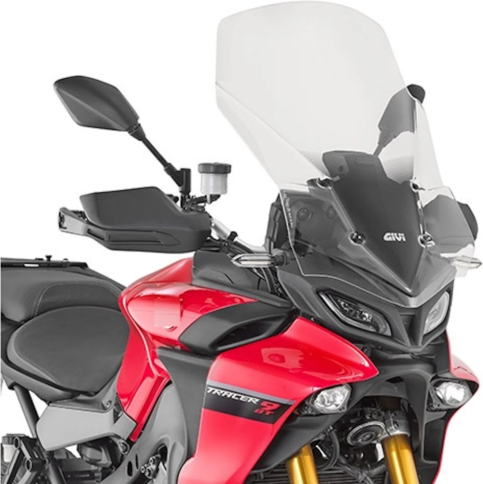 Bulle Incolore - Givi Compatible Avec Yamaha Tracer 9 - Gt - Gt+ (2021-2024)