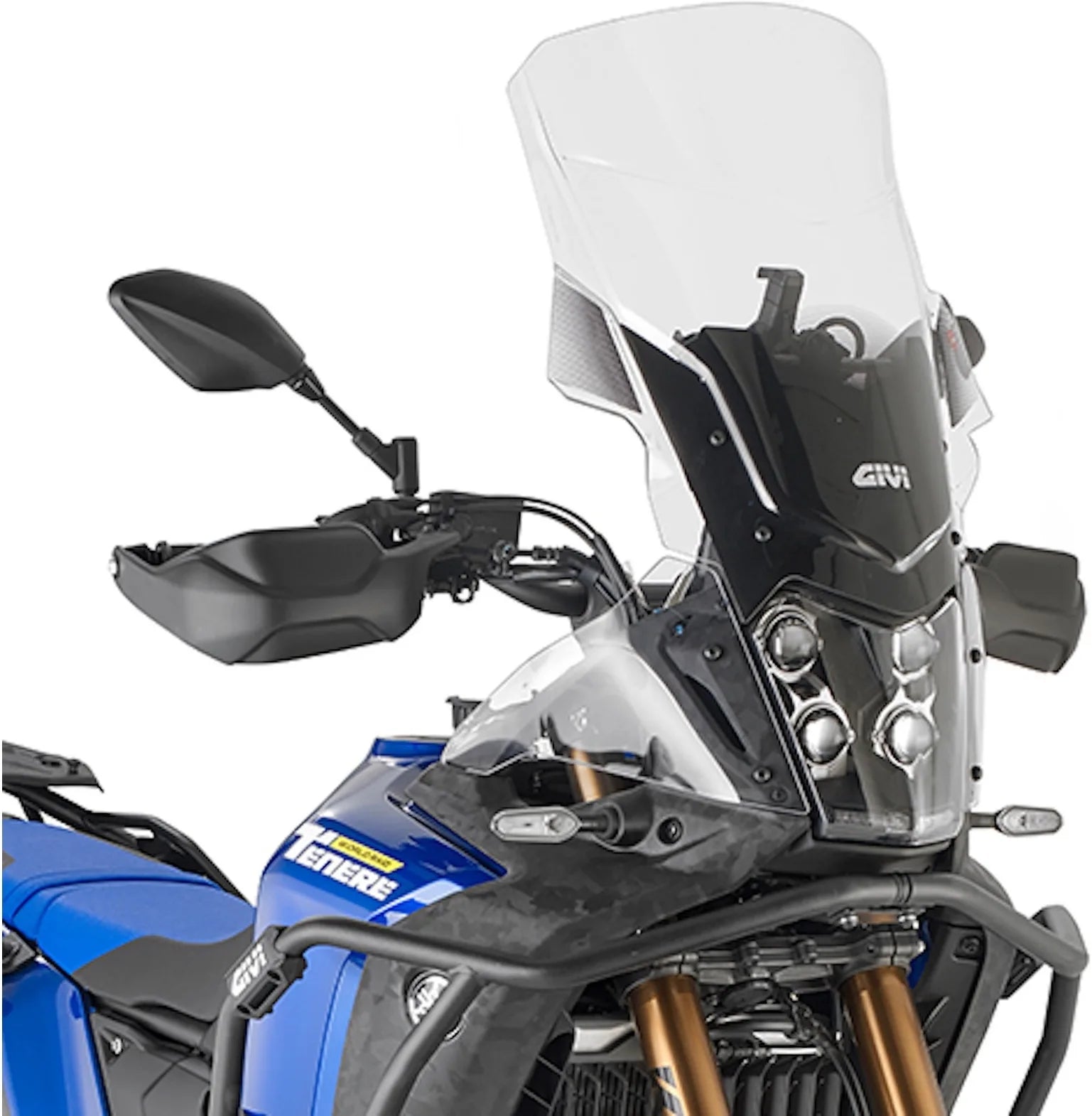 Bulle Incolore - Givi Compatible Avec Yamaha Ténéré 700 World Raid (2022-2024)
