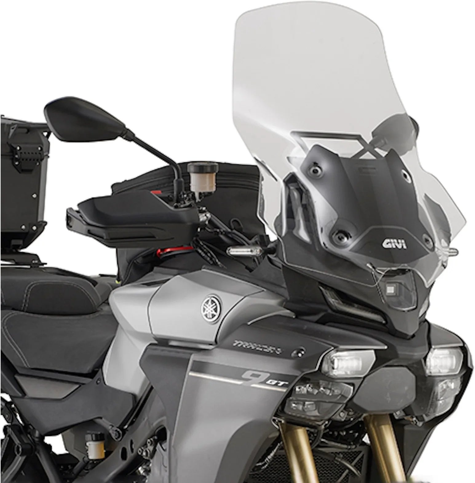 Bulle Incolore - Givi Compatible Avec Yamaha Tracer 9 - Gt - Gt+ (2025)