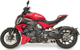 Échappement Sans Homologation Sonore 4 Uscite Dragster Titanium - Termignoni Compatible Avec Ducati Diavel V4S (2022-2023)