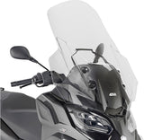 Transparent Wind-Screen - Givi Compatible With Piaggio Mp3 530 Exclusive Hpe (2022-2024)