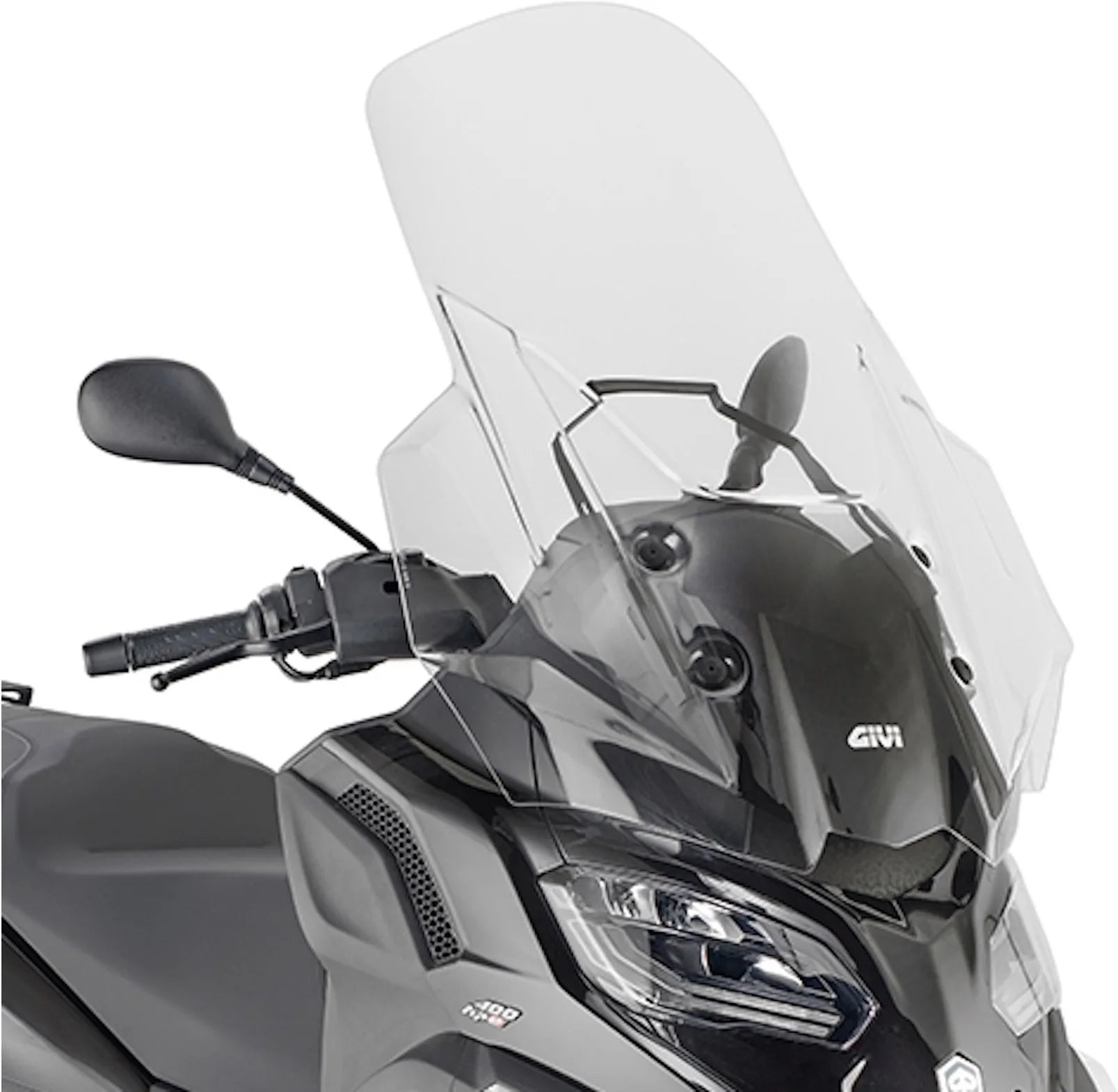 Pare-Brise Incolore - Givi Compatible Avec Piaggio Mp3 530 Exclusive Hpe (2022-2024)