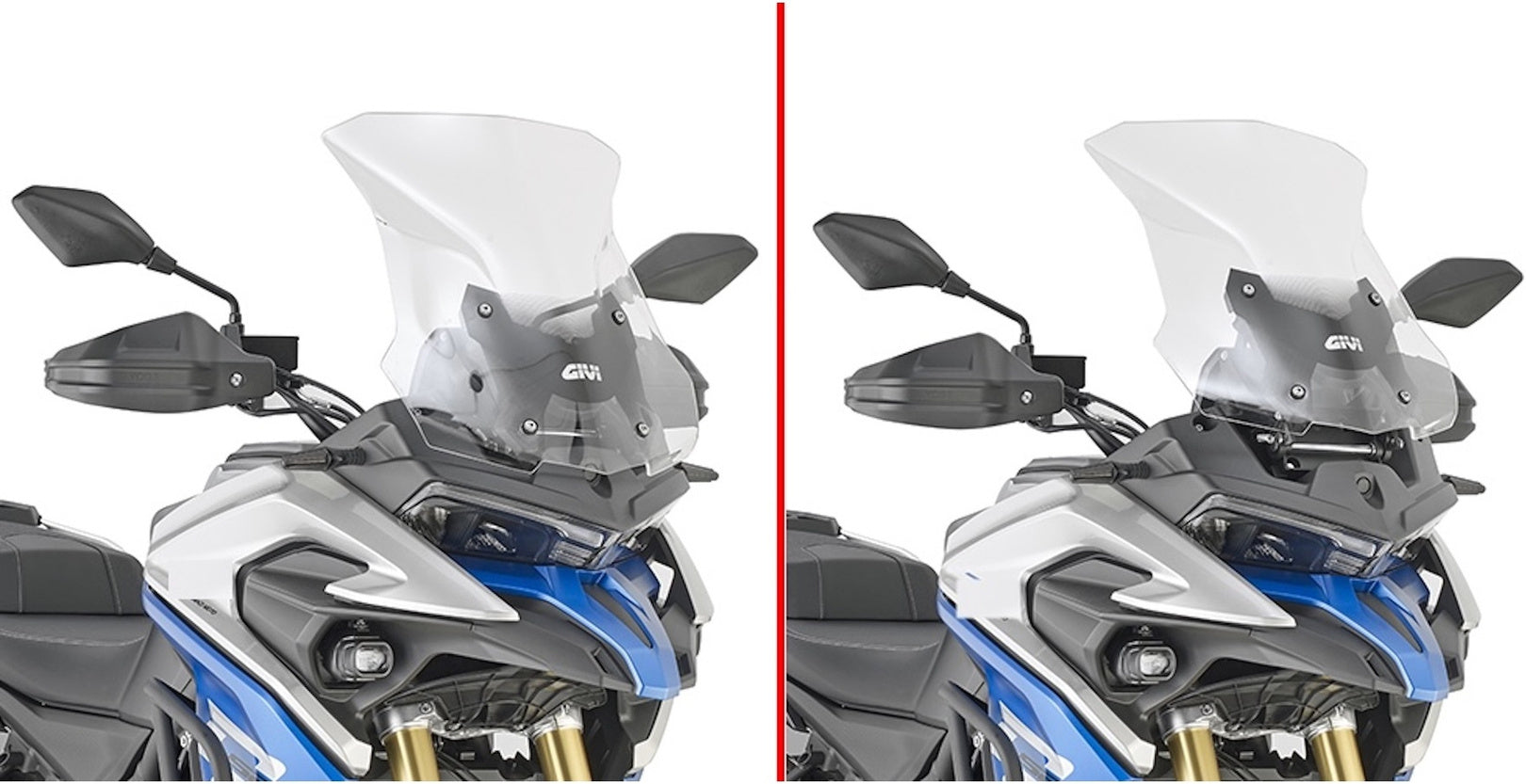 Transparent Wind-Screen - Givi Compatible With Voge Valico 625 Dsx (2025)