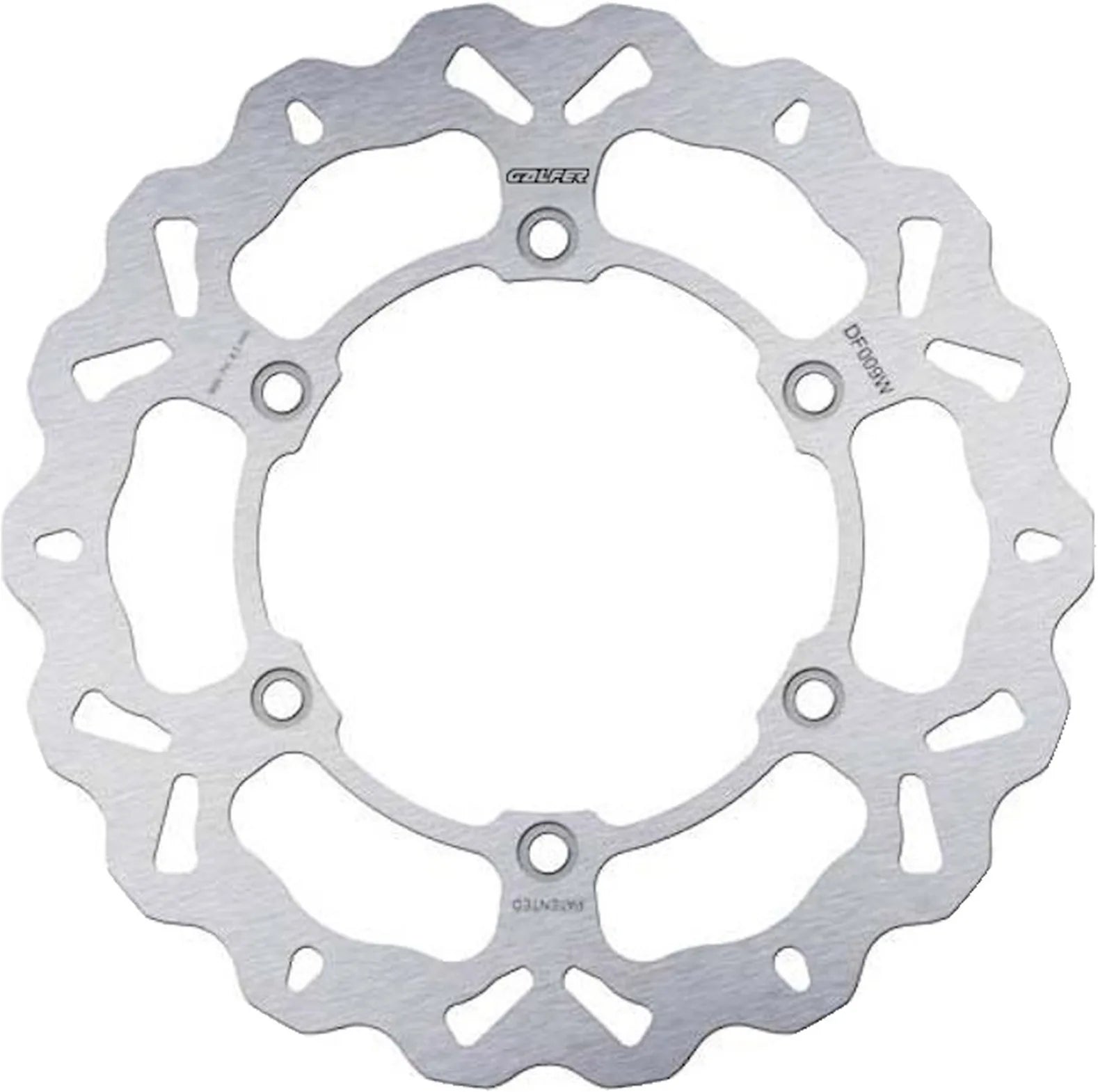 Disque De Frein Avant Fixe Wave - Galfer Compatible Avec Cagiva Elefant 900 Ie (1991-1992)