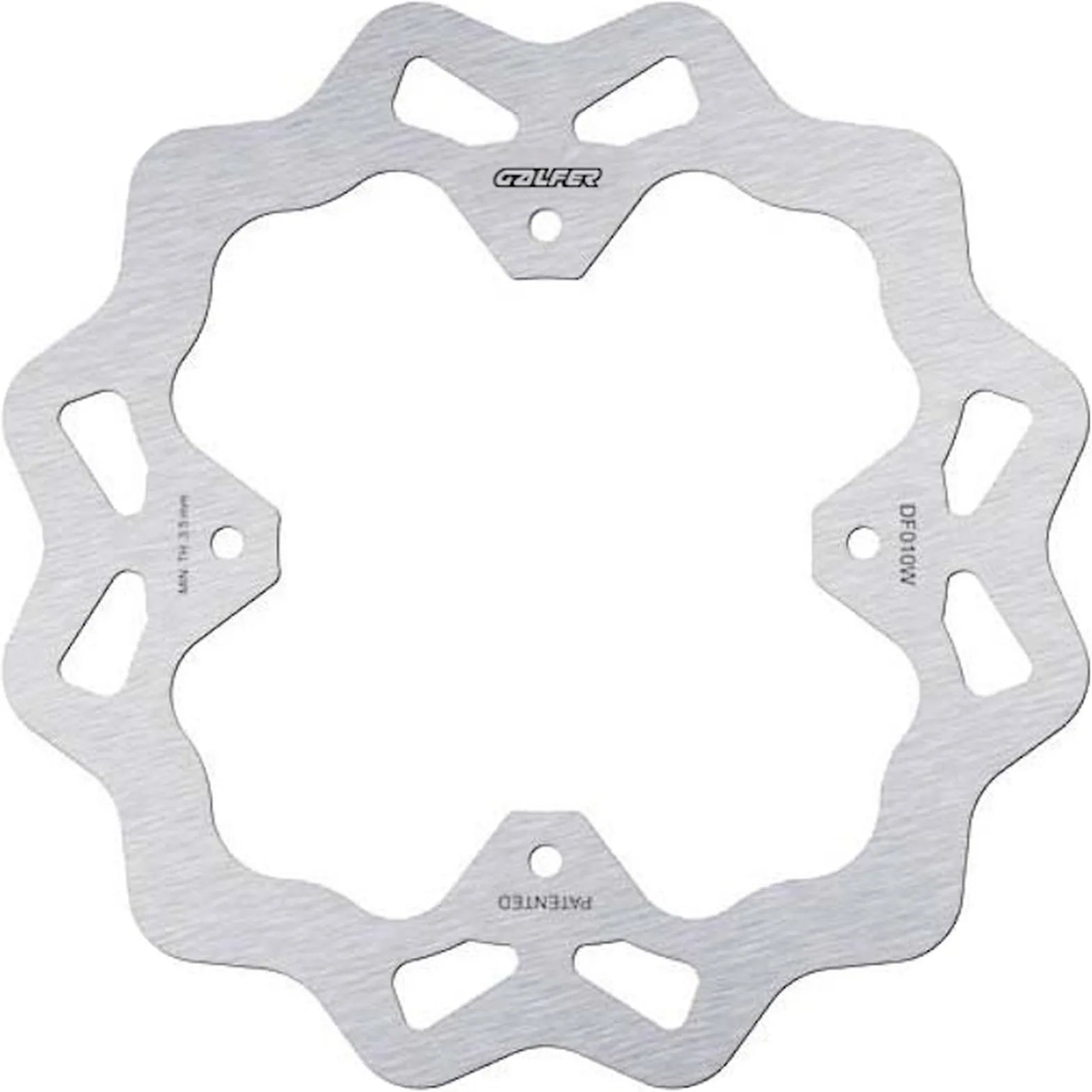 Disque De Frein Arrière Fixe Wave - Galfer Compatible Avec Hm Crm F 125 X (2008)