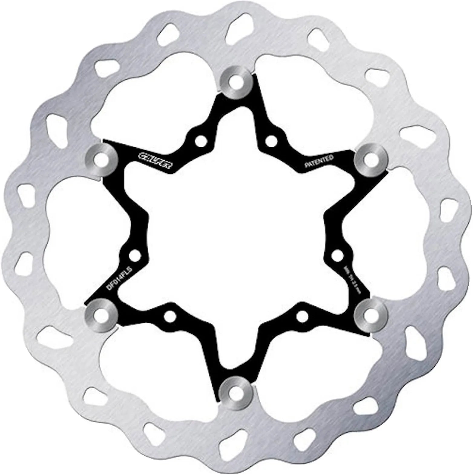 Disque De Frein Avant Flottant Surdimensionné Wave - Galfer Compatible Avec Hm Cre 250 R (2003)