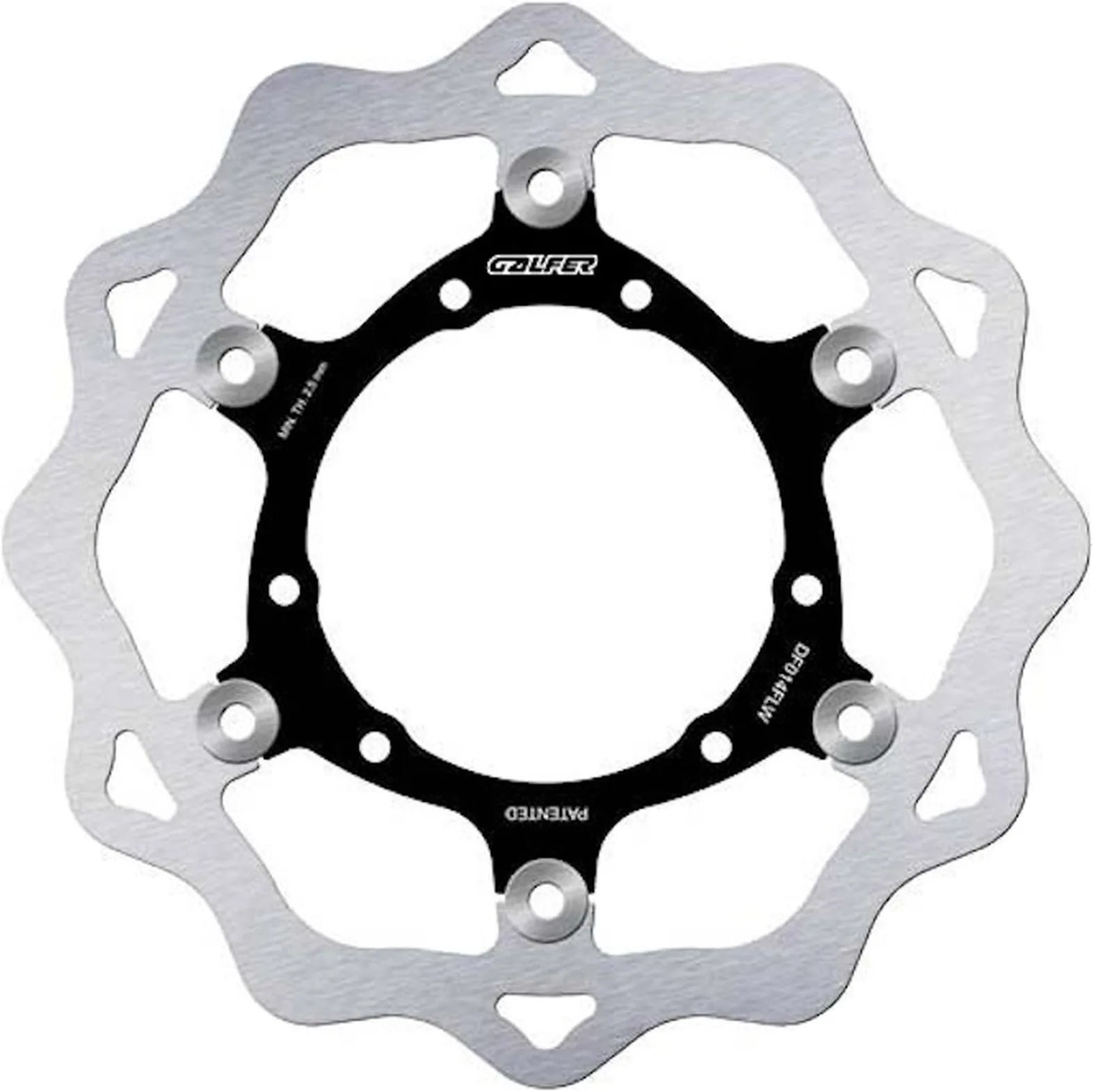 Rear Floating Wave Brake Disc - Galfer Compatible With Sur Ron Ultra Bee Off Road (2024)