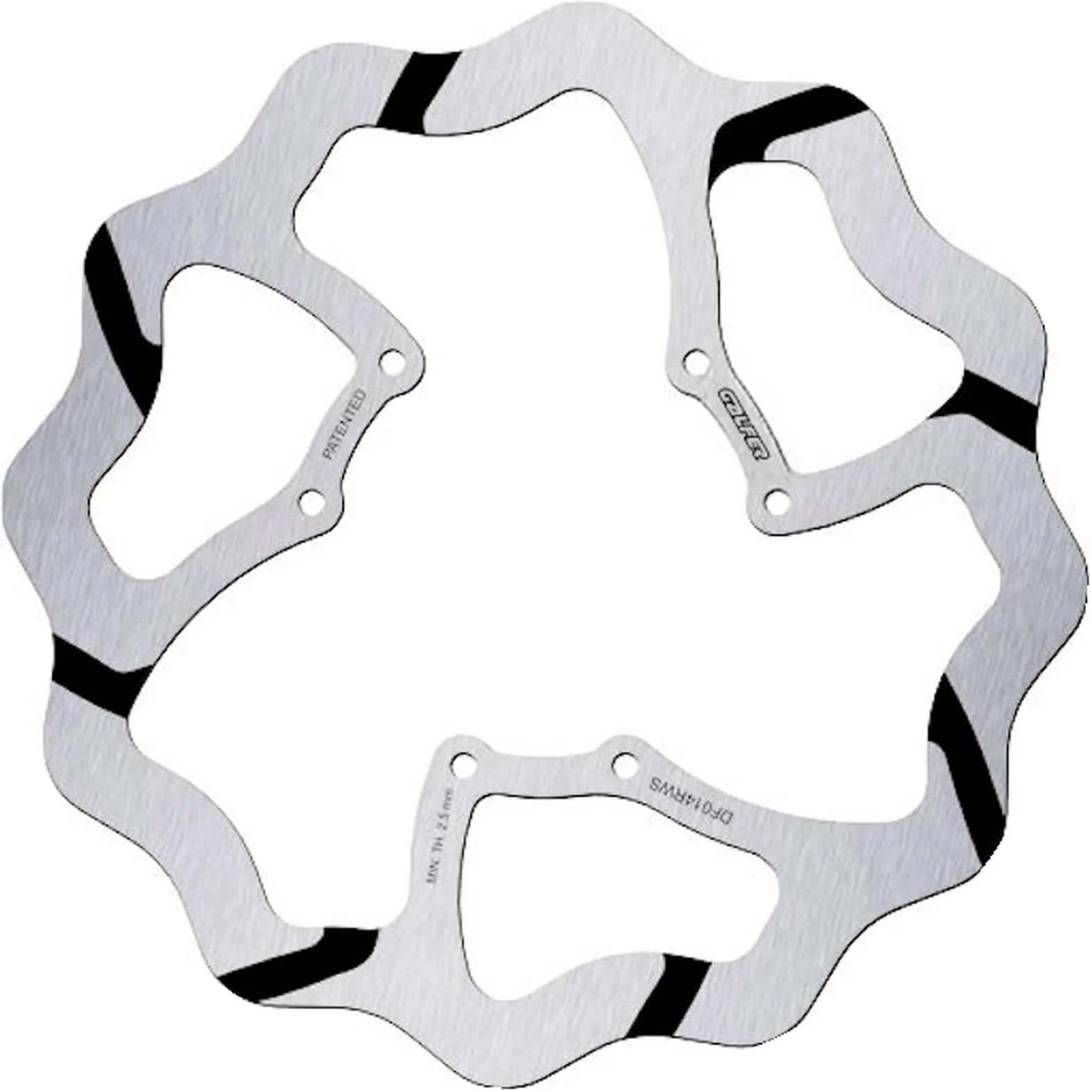 Front Fixed Oversized Grooved Wave Brake Disc - Galfer Compatible With Sur Ron Ultra Bee Carbon (2024)