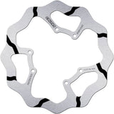 Disque De Frein Avant Fixe Grooved Wave - Galfer Compatible Avec Hm Crm 125 R (2007)