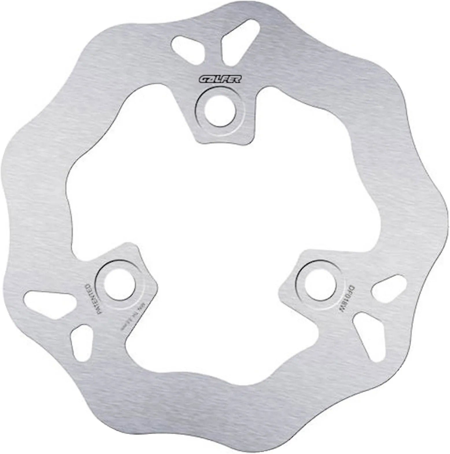 Disque De Frein Avant Fixe Wave - Galfer Compatible Avec Cagiva City 50 (1993)