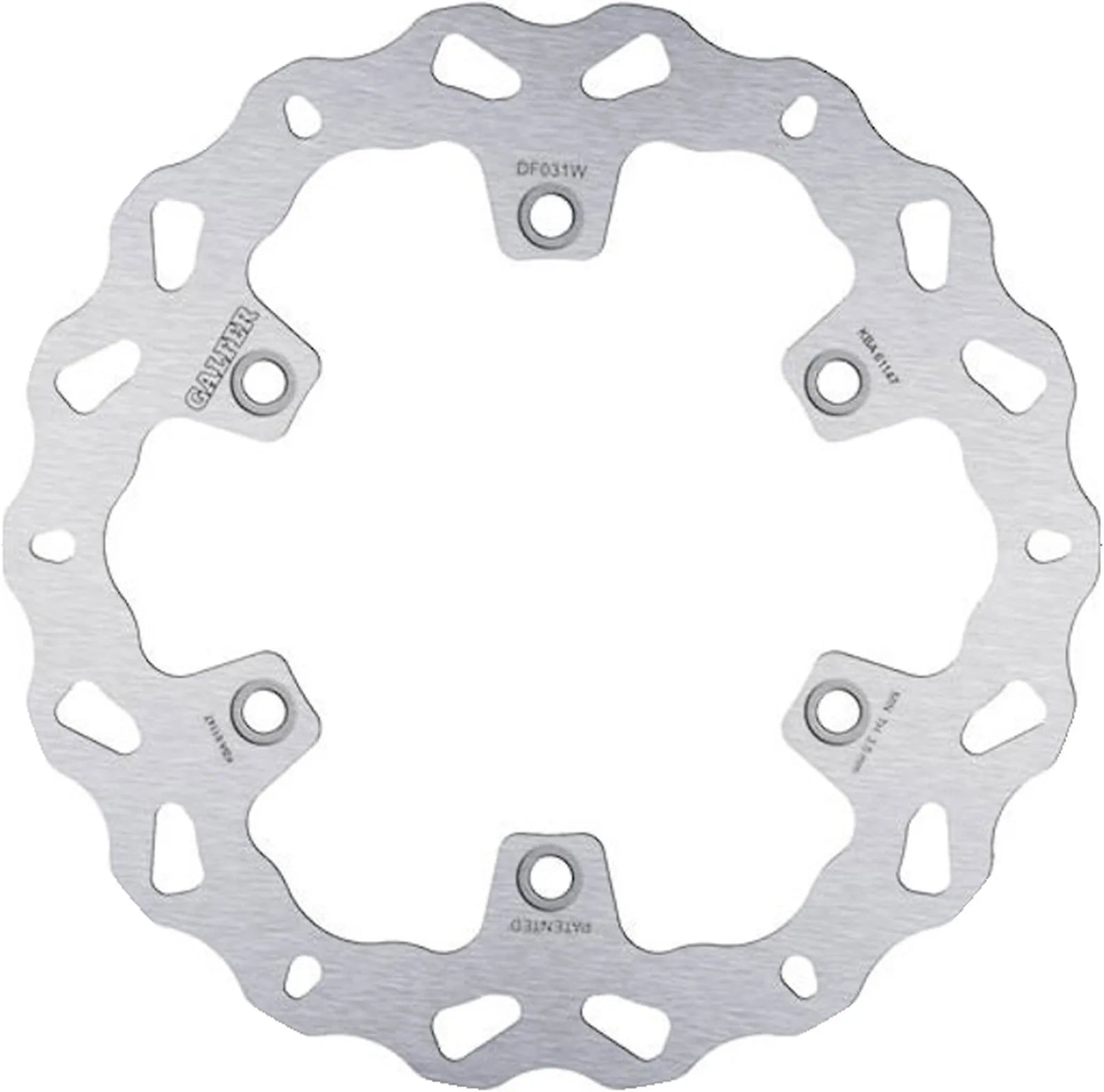 Disque De Frein Avant Fixe Wave - Galfer Compatible Avec Daelim Daystar Vl 125 Z F1 Plus (2014)