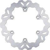 Rear Fixed Wave Brake Disc - Galfer Compatible With Honda Ntv 650 Deauville (1998-2001)