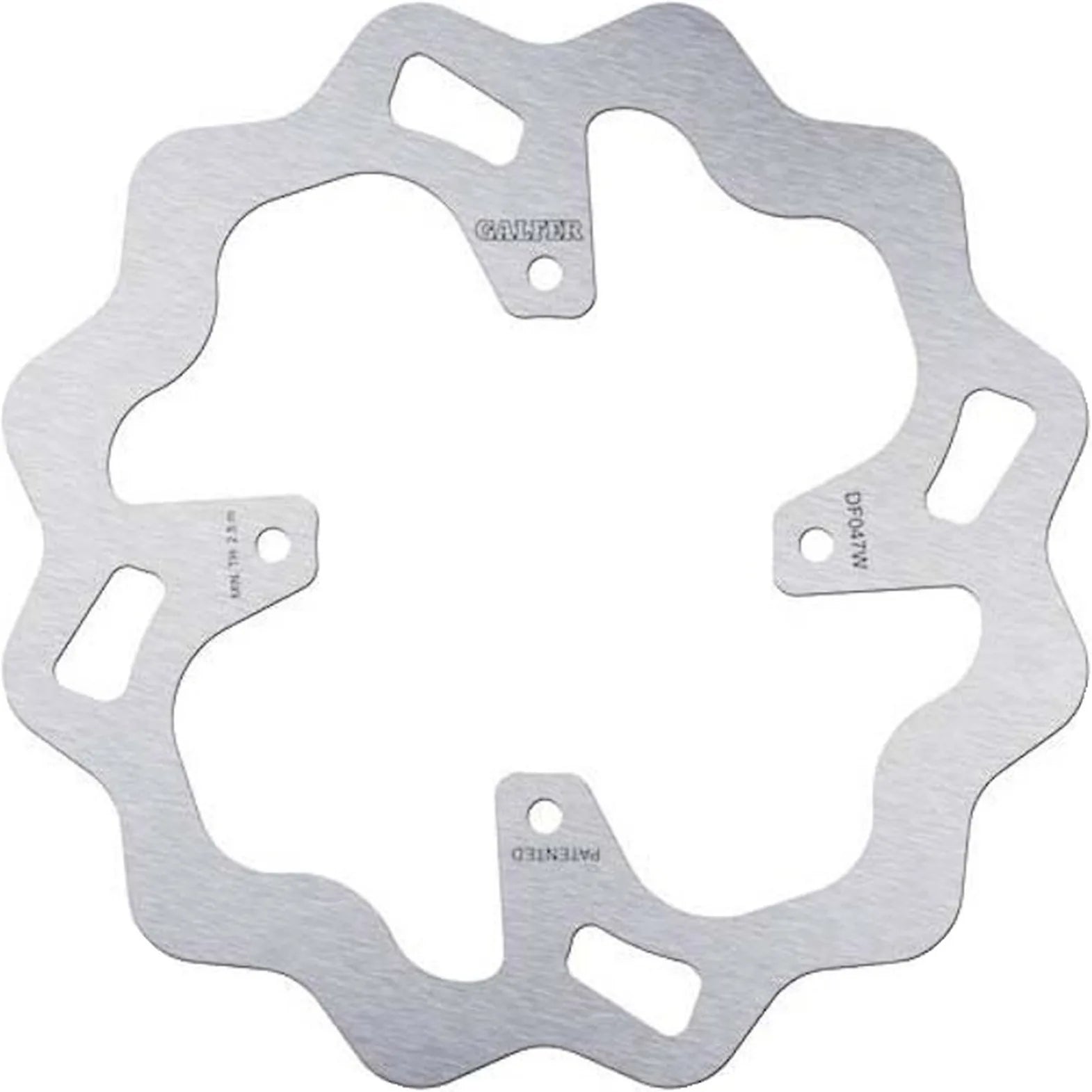 Disque De Frein Arrière Fixe Wave - Galfer Compatible Avec Hm Crf 150 R - R2 (2008)