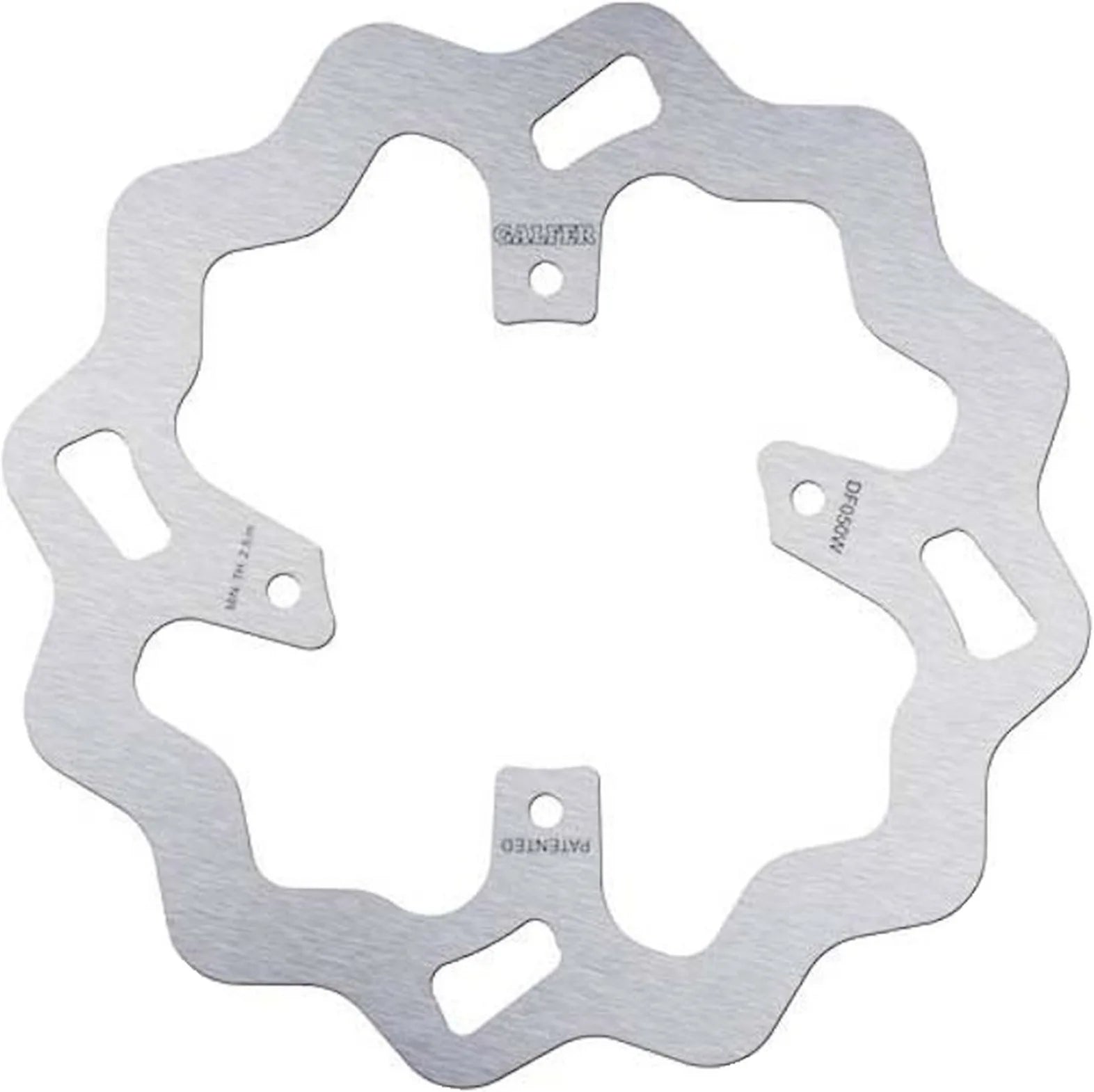 Disque De Frein Avant Fixe Wave - Galfer Compatible Avec Hm Crf 150 R - R2 (2008)