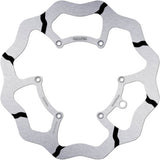 Front Fixed Oversized Grooved Wave Brake Disc - Galfer Compatible With Honda Crf 450 R (2015-2018)