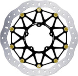 Front Floatech Racing Wave Brake Disc - Galfer Compatible With Honda Cmx 1100 T Rebel (2021)