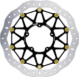 Disque De Frein Avant Floatech Racing Wave - Galfer Compatible Avec Honda Cbr 1000 Rr - R Fireblade (2020-2023)