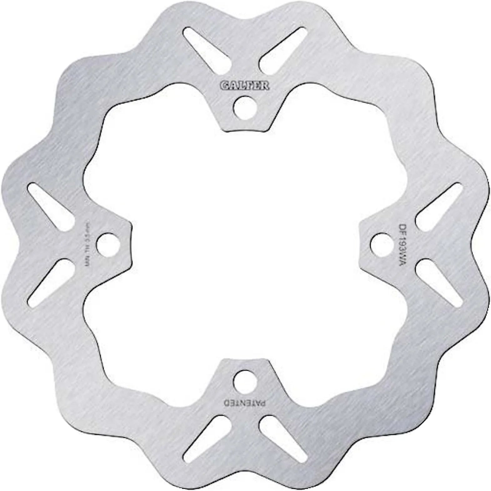 Rear Fixed Wave Brake Disc - Galfer Compatible With Kawasaki Zx 9R Ninja