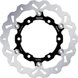 Front Floating Wave Brake Disc - Galfer Compatible With Kawasaki Zx 25 R 250 (2020-2021)