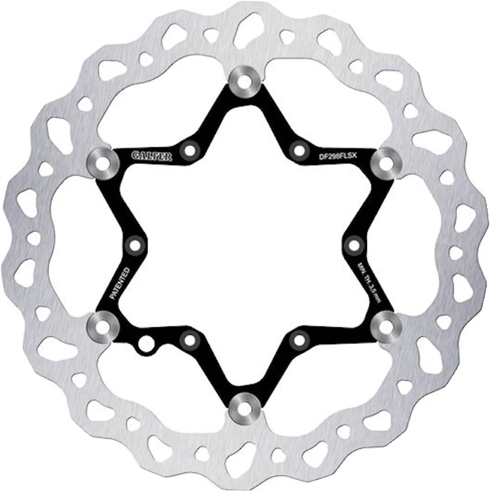Disque De Frein Avant Flottant Surdimensionné Wave - Galfer Compatible Avec Fantic Motor Xef 450 Black (2024)
