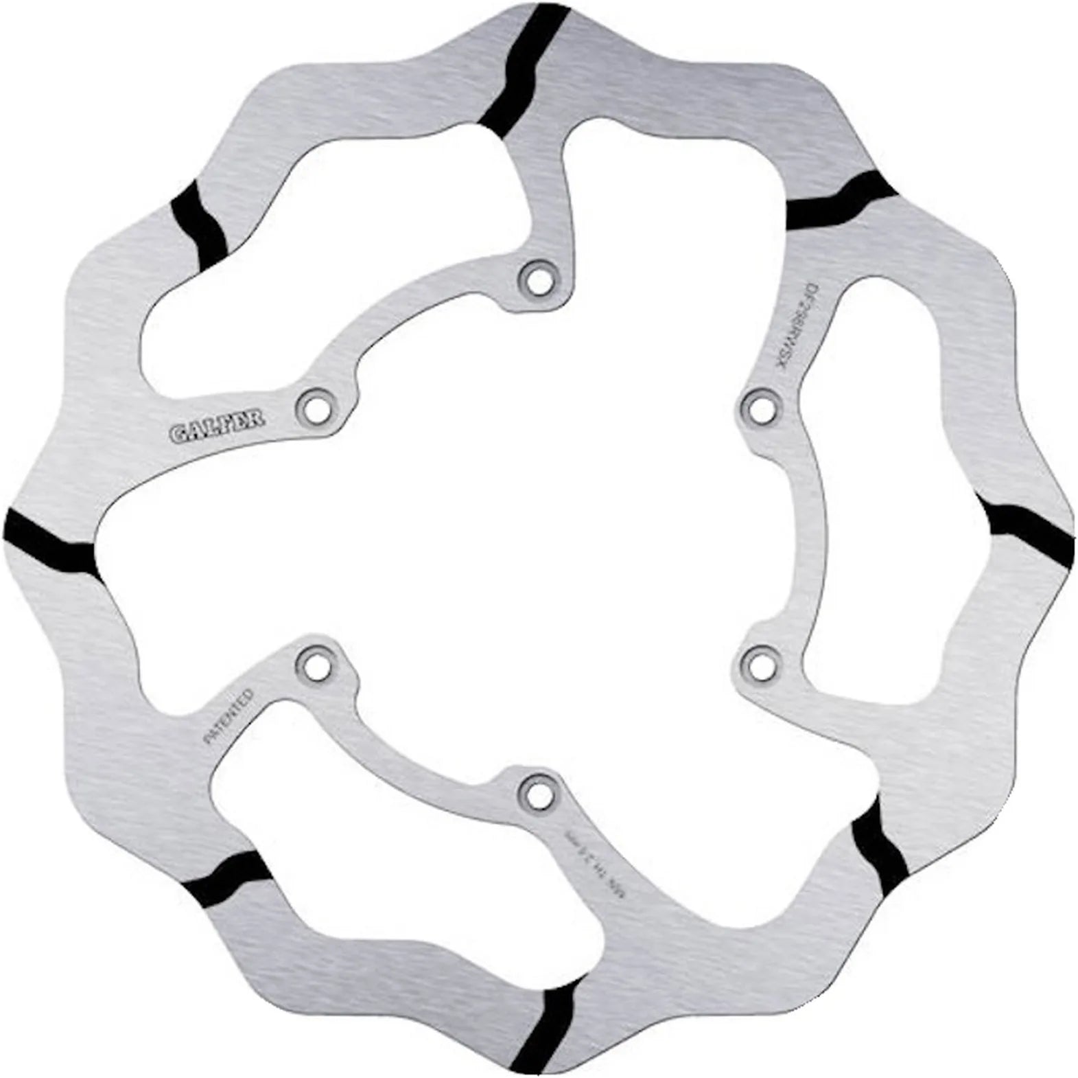 Disque De Frein Avant Fixe Surdimensionné Grooved Wave - Galfer Compatible Avec Fantic Motor Xe 250 2T (2020)