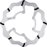 Front Fixed Oversized Grooved Wave Brake Disc - Galfer Compatible With Yamaha Yz 450 F (2016-2017)