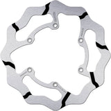 Front Fixed Grooved Wave Brake Disc - Galfer Compatible With Rieju Marathon 450 (2009)