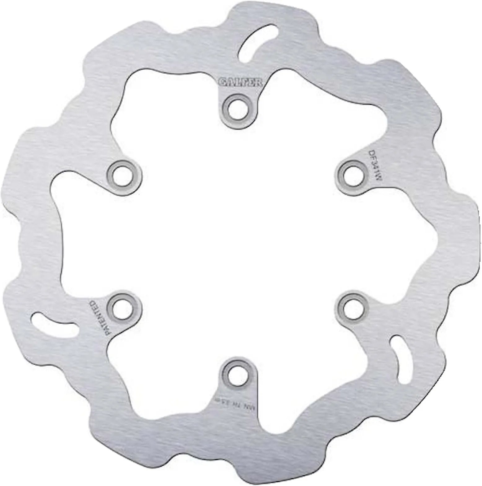 Front Fixed Wave Brake Disc - Galfer Compatible With Suzuki An 250 Burgman (1998-2002)