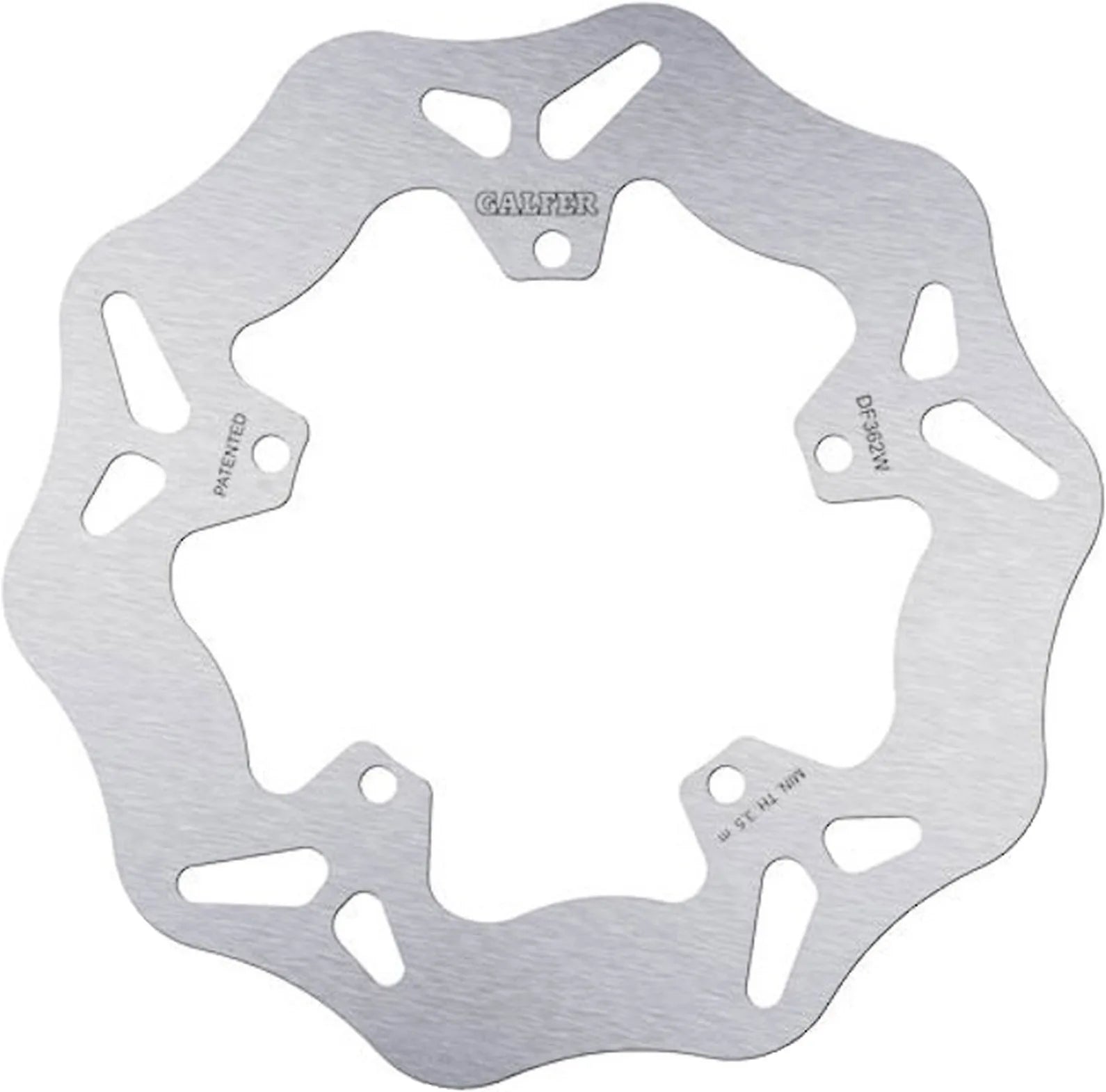Disque De Frein Arrière Fixe Wave - Galfer Compatible Avec Gilera Dna 50 G